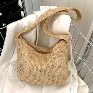 Straw bag